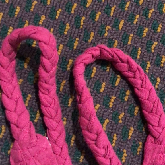 Boho red cotton embroidered cami top - Picture 11 of 14